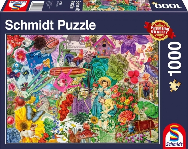 Puzzle Giardinaggio Divertente 1000 pezzi