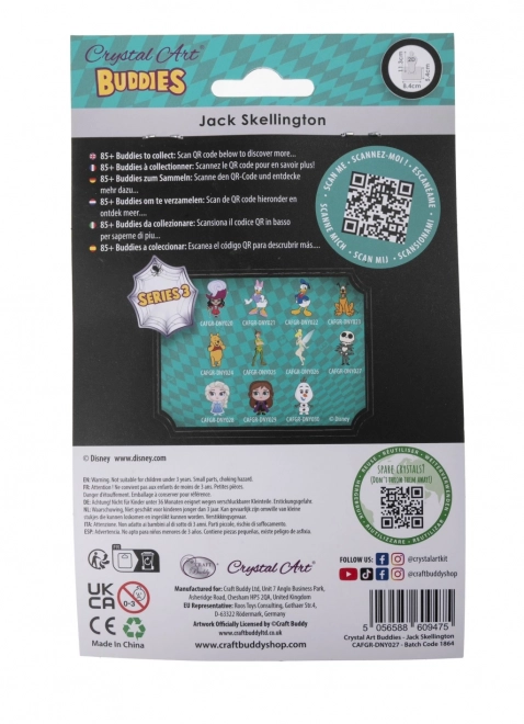 Set Arte Cristallo - Jack Skellington