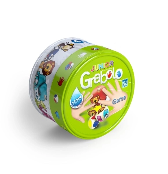 Gioco da tavolo Grabolo Junior in scatola di latta