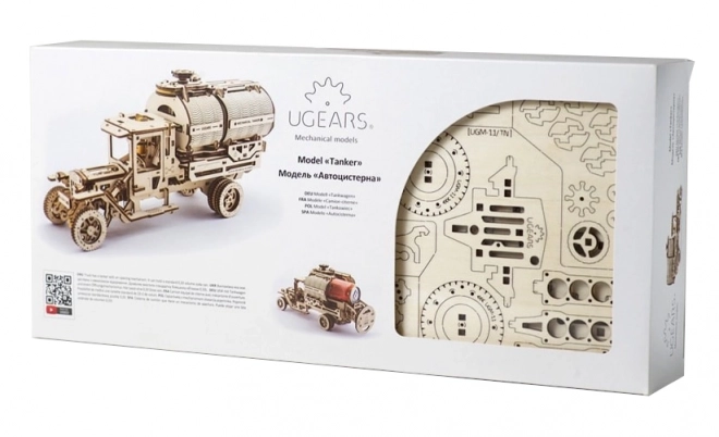 Modello meccanico camion cisterna UGEARS 3D