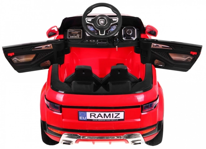 Macchinina Elettrica Sportiva Rapid Racer Rossa