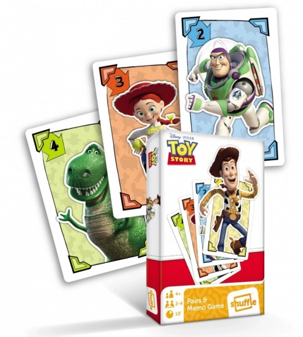 Carte Gioco di Memoria e Piotruś Toy Story 4