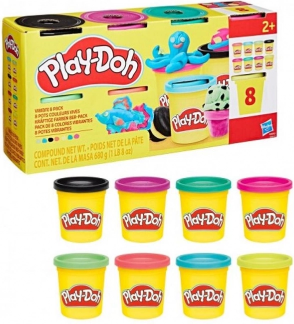 Play-Doh set di 8 barattoli