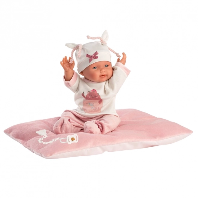 Llorens bambola neonato realistica - corpo in vinile - 26 cm