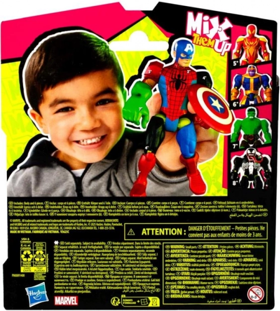 Avengers Mixmashers Capitano America figura