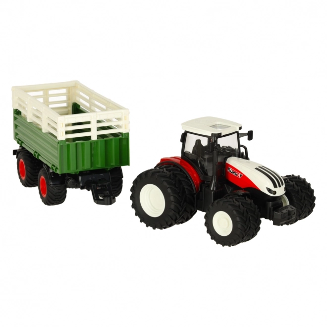 Trattore RC con rimorchio