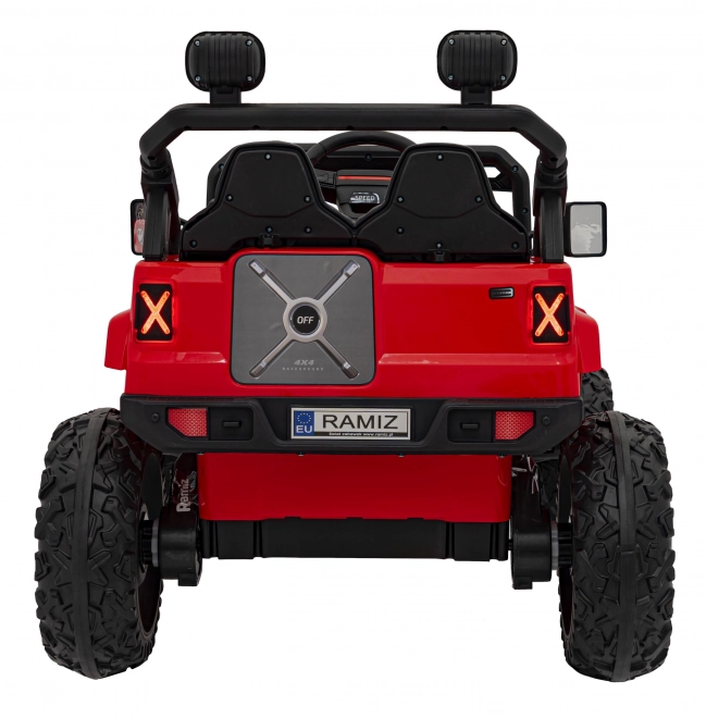 Auto elettrico per bambini OFF ROAD Speed rosso