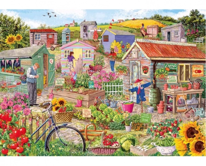 Puzzle La vita in giardino 1000 pezzi