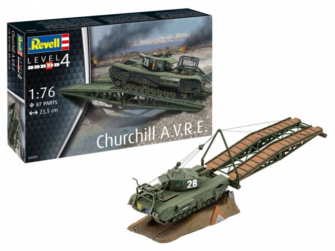 Modello plastico Churchill AVRE