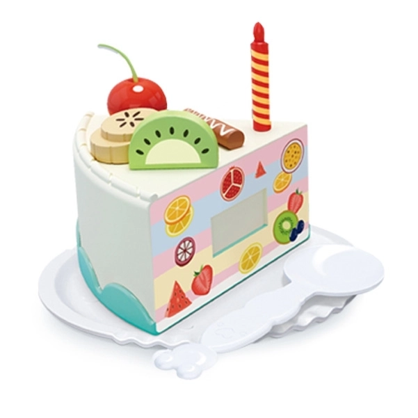 Pasticceria con torta di compleanno e set da tè Woopie