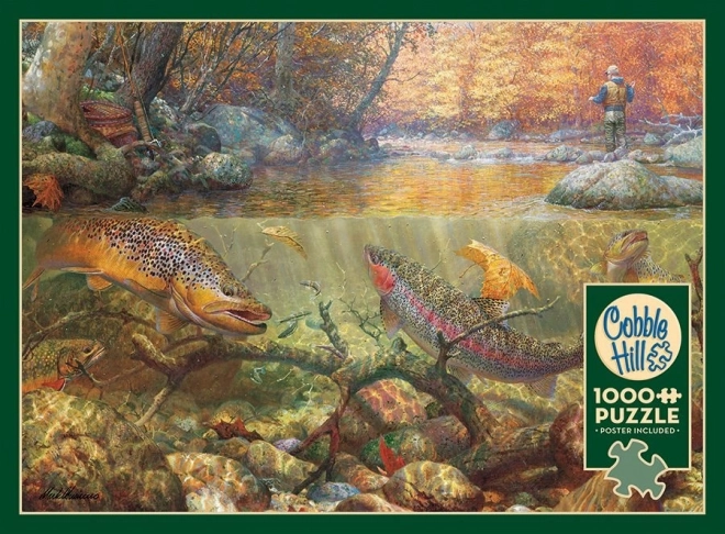 Puzzle Giorno d'Autunno da Sogno COBBLE HILL 1000 Pezzi