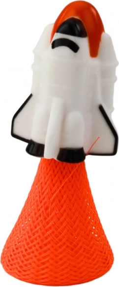 Astronave saltante con luci colorate 11cm