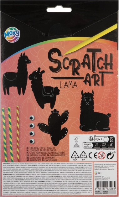 Set Creativo Animali da Grattare Lama