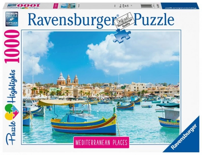 Puzzle Mediterraneo Malta 1000 pezzi - Ravensburger