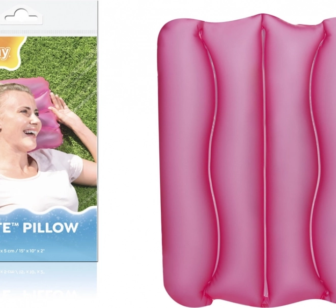 Cuscino gonfiabile Bestway Rosa 38 x 25 cm