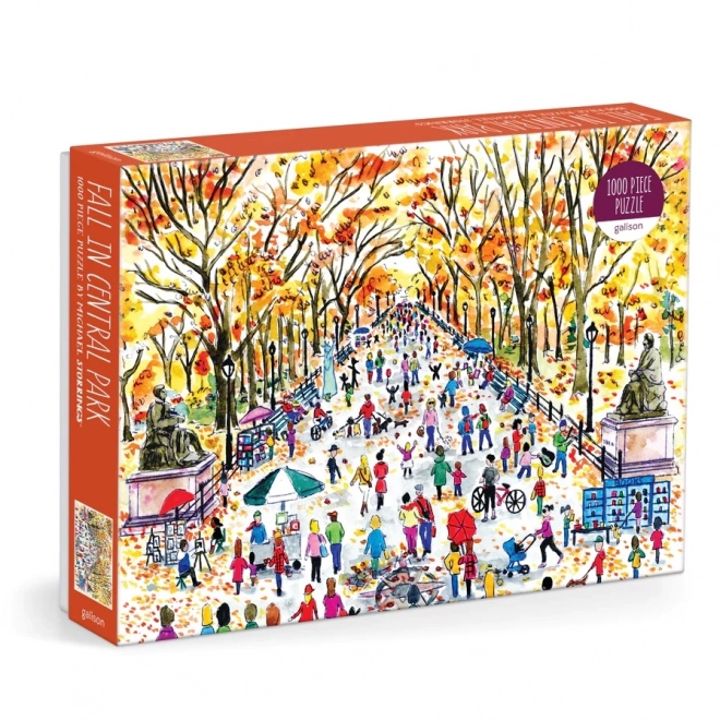 Puzzle Autunno al Central Park 1000 Pezzi di Galison