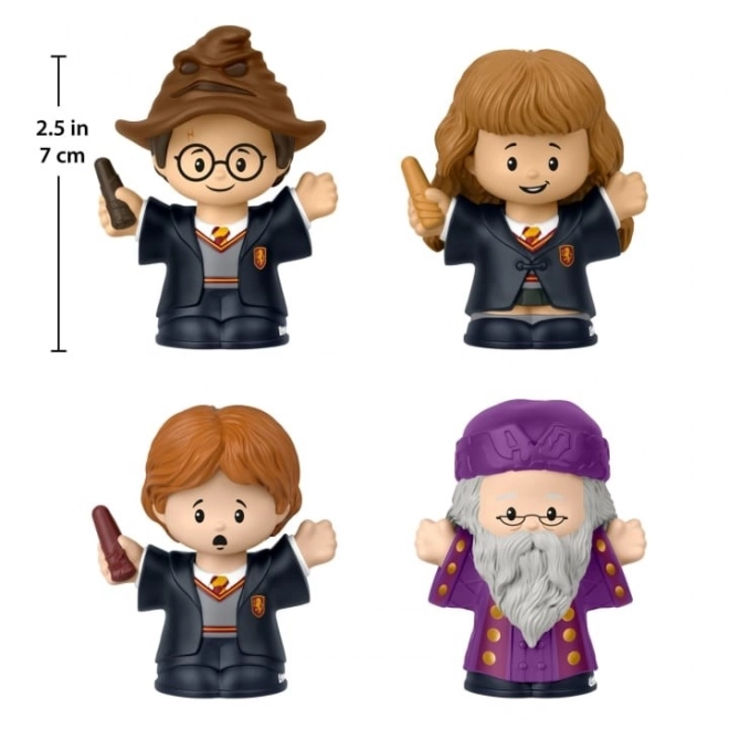 Set di figurine Little People Harry Potter e la Pietra Filosofale