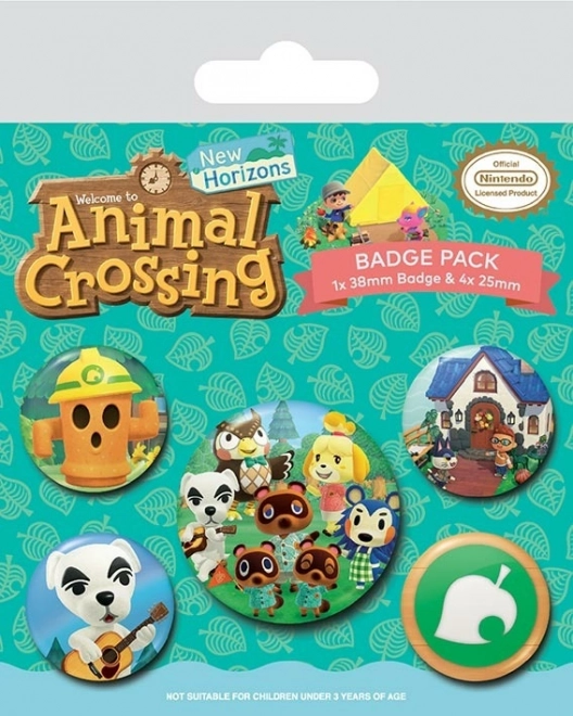 Set di spille Animal Crossing