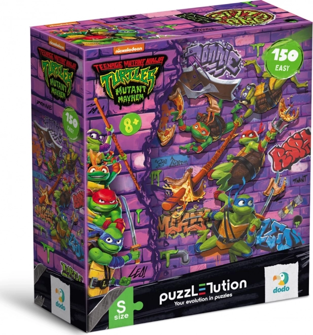 Puzzle Ninja Turtles d'Azione 150 Pezzi