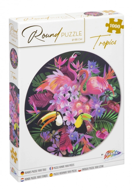 Puzzle rotondo Tropico 1000 pezzi