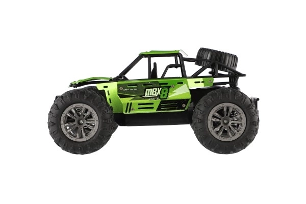 Buggy Telecomando Verde 22cm in Plastica