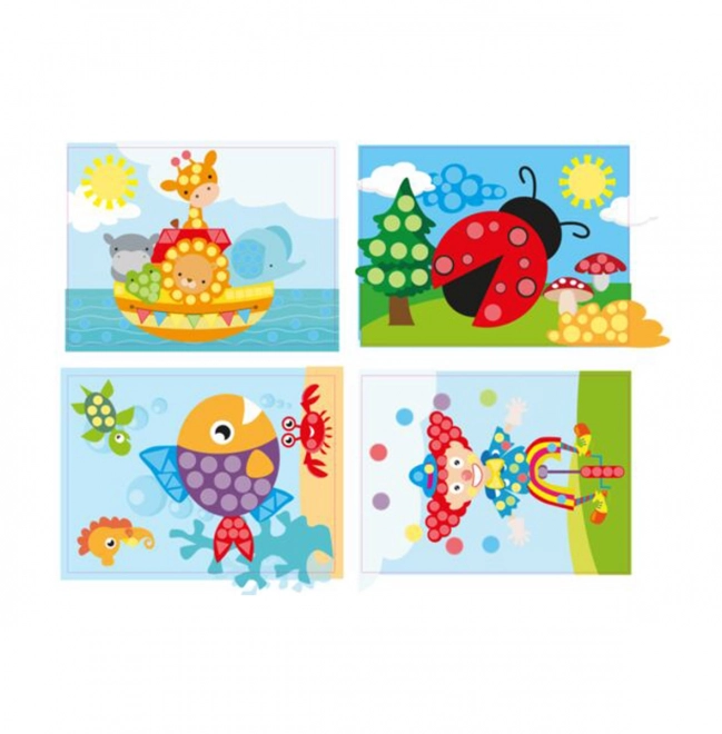 Illustrazioni allegre per bambini