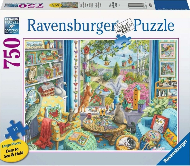 Puzzle Osservazione degli Uccelli XL 750 pezzi