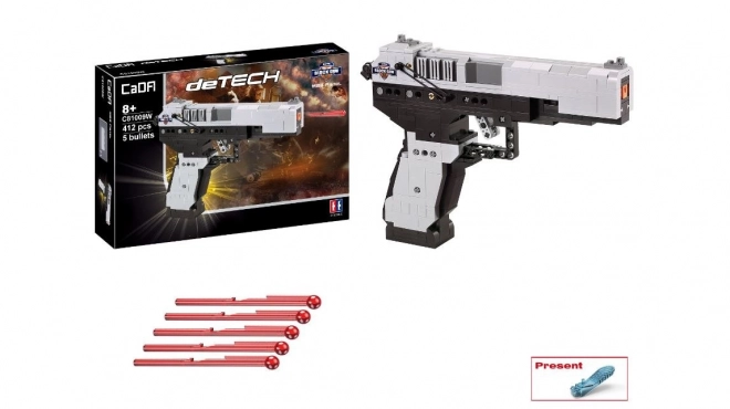 Pistola MK23 da Costruzione CaDA 412 Pezzi