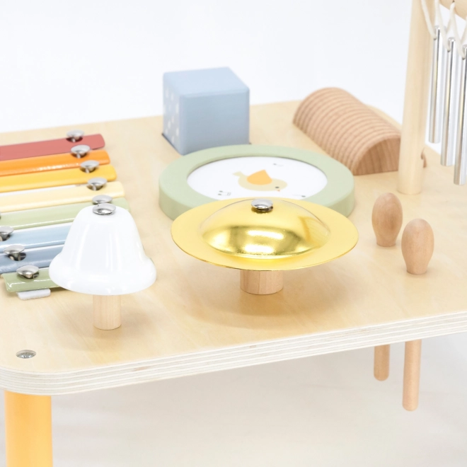 Tavolino Musicale in Legno per Bambini 7 in 1