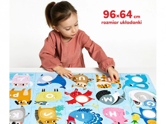 CzuCzu puzzle grandi con foro Alfabeto