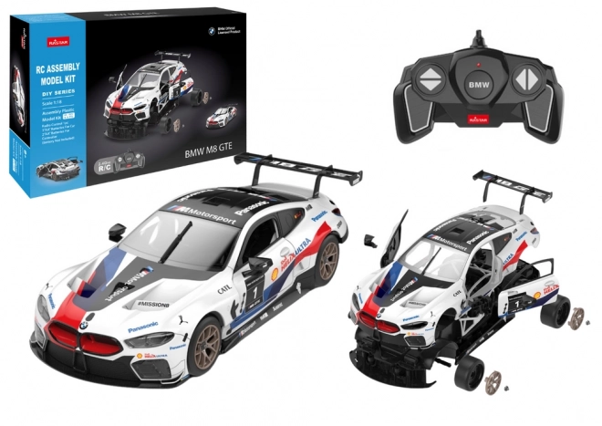 Modello Auto BMW M8 GTE Rastr RC Costruzione