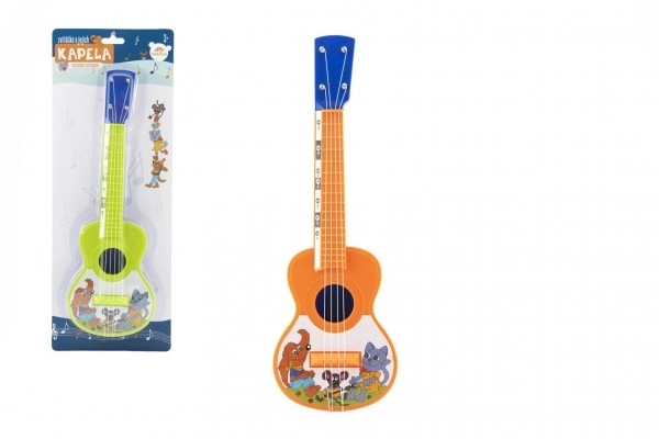 Ukulele in Plastica Con Tracolla Zvierátka