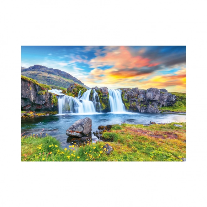 Puzzle Cascata Islandese 500 Pezzi