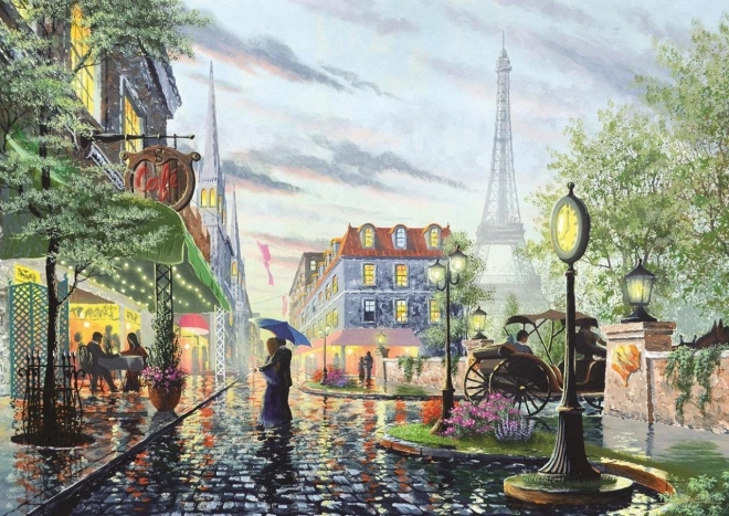 Puzzle Pioggia Estiva a Parigi 2000 pezzi