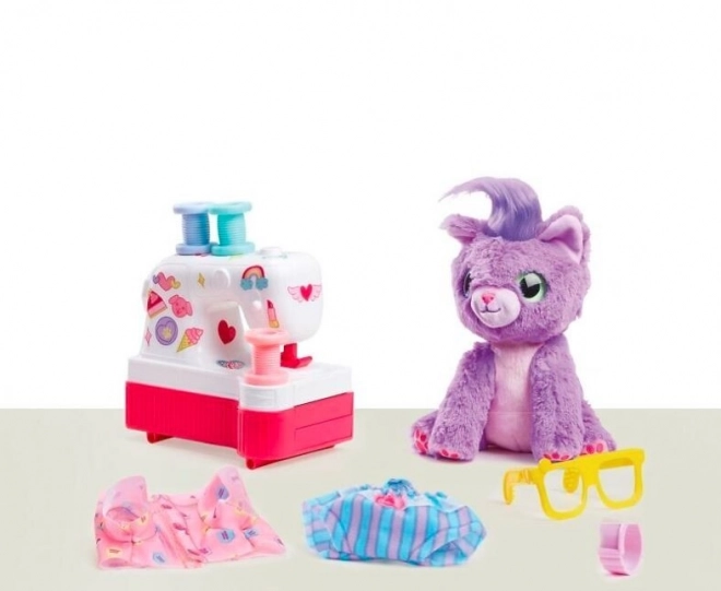 Macchina da cucire e peluche viola Little Live Pets Sew Surprise