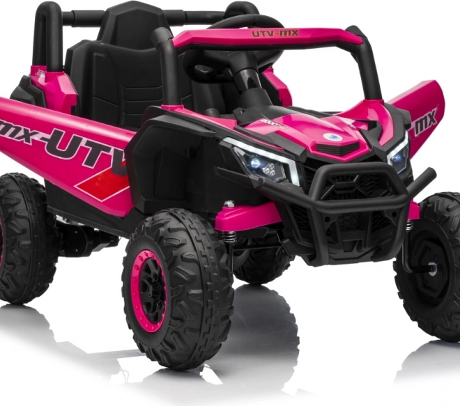 Auto elettrico per bambini Buggy Madman UTV-MX rosa