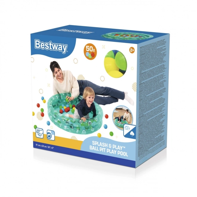 Piscina per bambini con palline BESTWAY