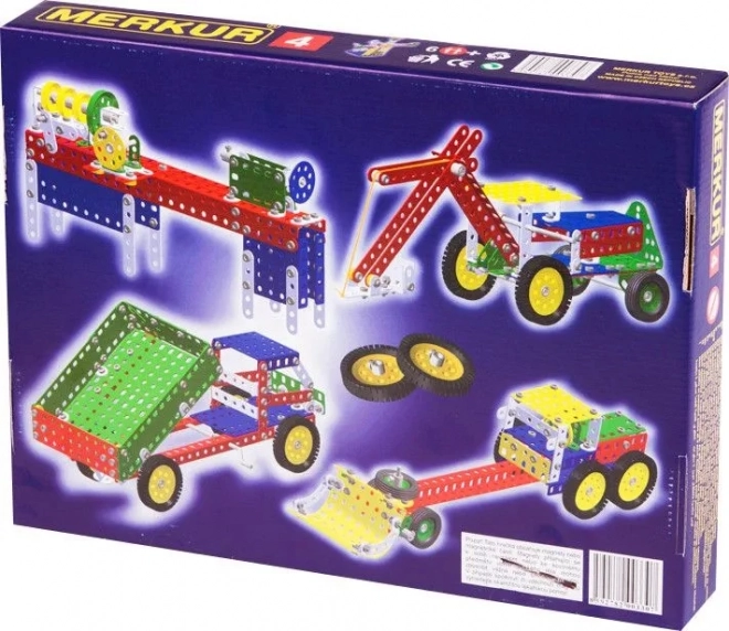 Set di Costruzione Merkur 4 con Modelli Multipli