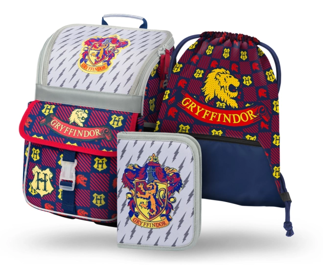 Set completo 3 in 1: cartella, astuccio e sacca