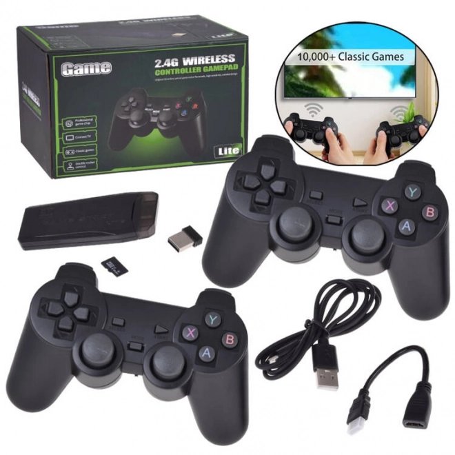 Console giochi Retro HDMI con 2 controller