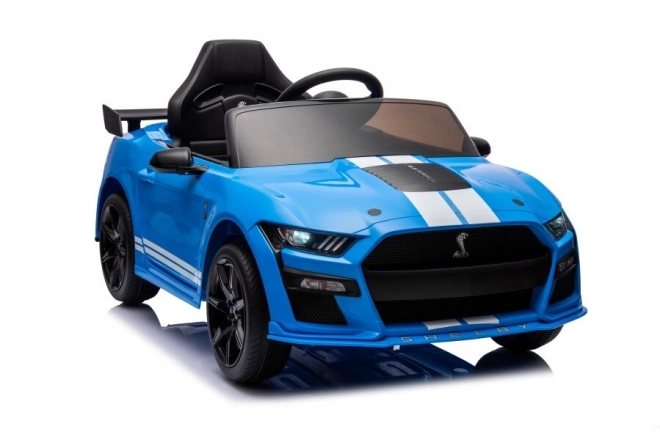 Auto elettrico Ford Mustang GT500 Shelby blu