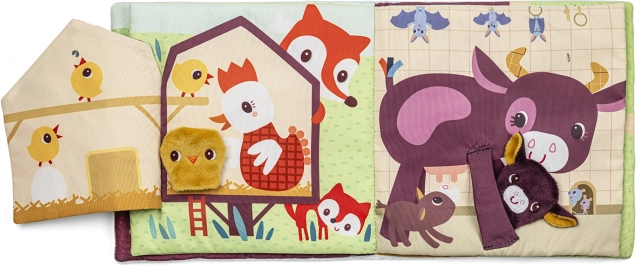 Libro di stoffa Cuccioli di Lilliputiens
