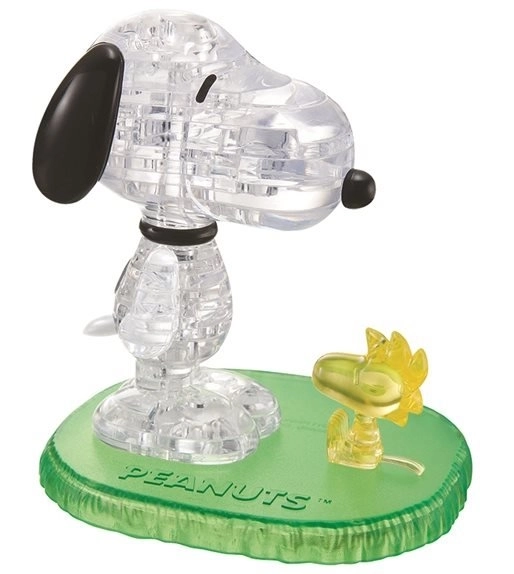 Puzzler 3D Cristallo Snoopy e Woodstock