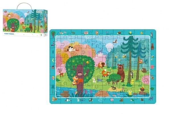 Puzzle Amici della Foresta 80 Pezzi