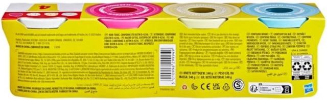 Play-Doh set con barattoli e coriandoli