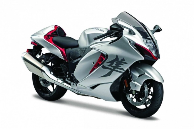 Modello in Metallo Moto SUZUKI Hayabusa 2022 in Scala 1/12