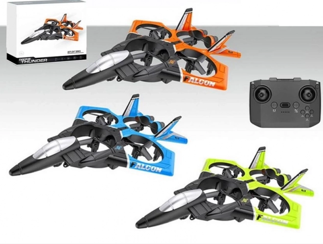 Dron quadricottero Thunder con funzioni RC