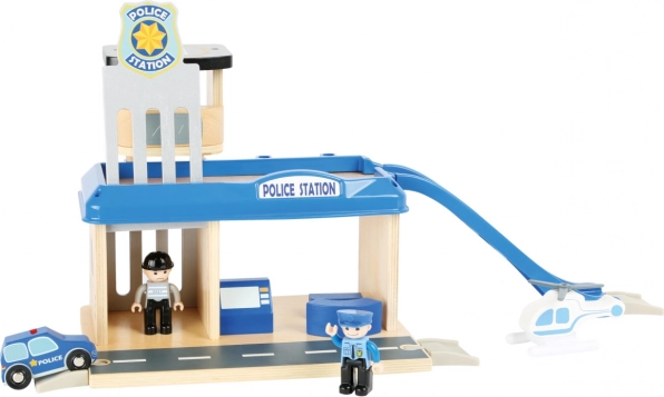 Stazione di polizia in legno Small Foot con accessori
