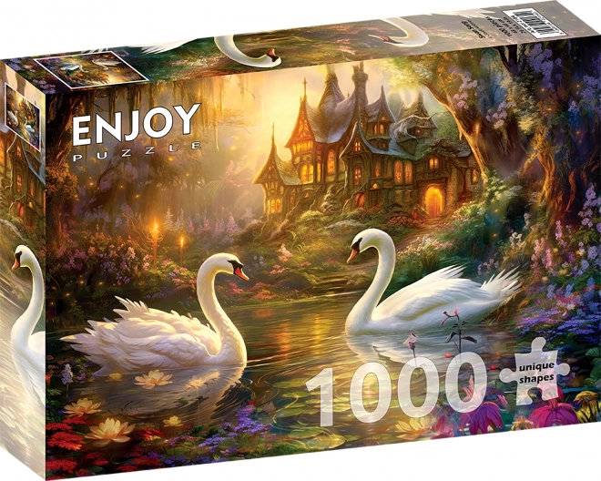 Puzzle 1000 pezzi Canto del cigno