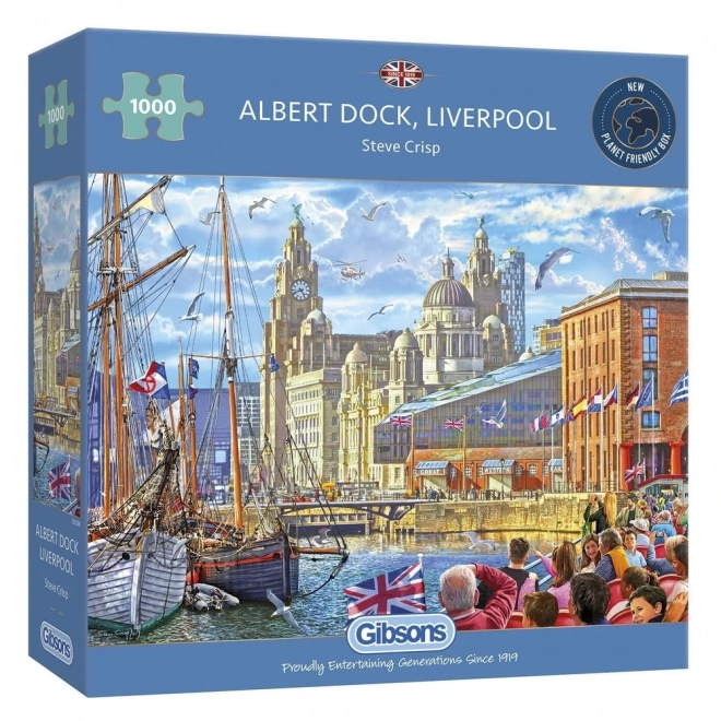 Puzzle Albert Dock Liverpool 1000 Pezzi